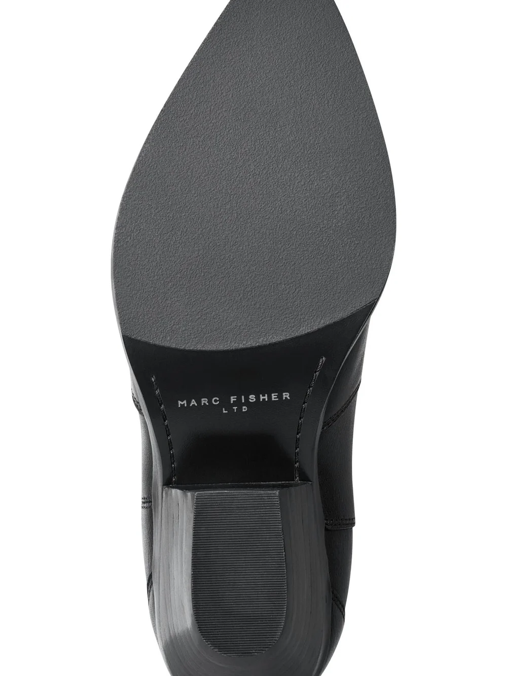 Black Leather Knee-High Women's Riding Boots